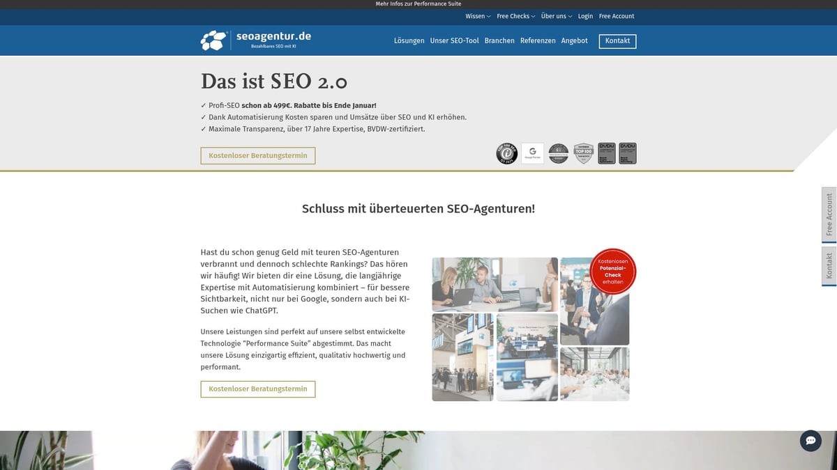 Top 7 SEO Angebote 2026: Die Besten Deals Für Ihren Erfolg - Advanced SEO Paket von Online Solutions Group