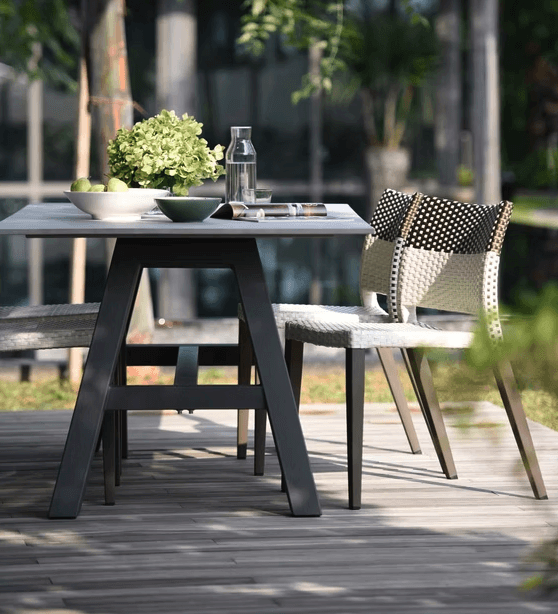 black office rolling chairs and table