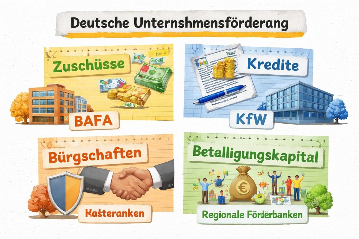 Förderprogramm-Kategorien