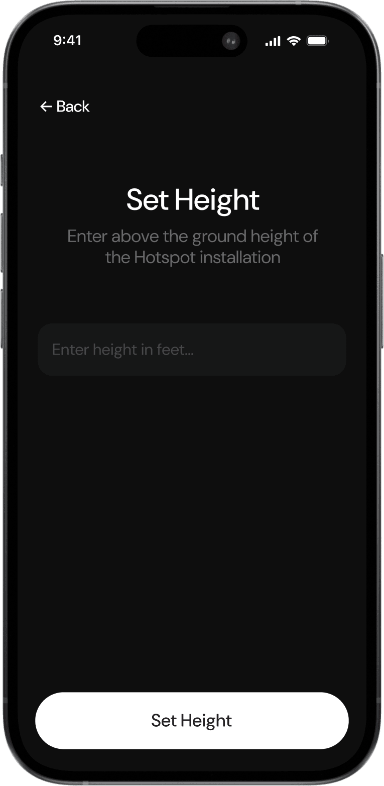 Helium Mobile Builder App Set Height Screen