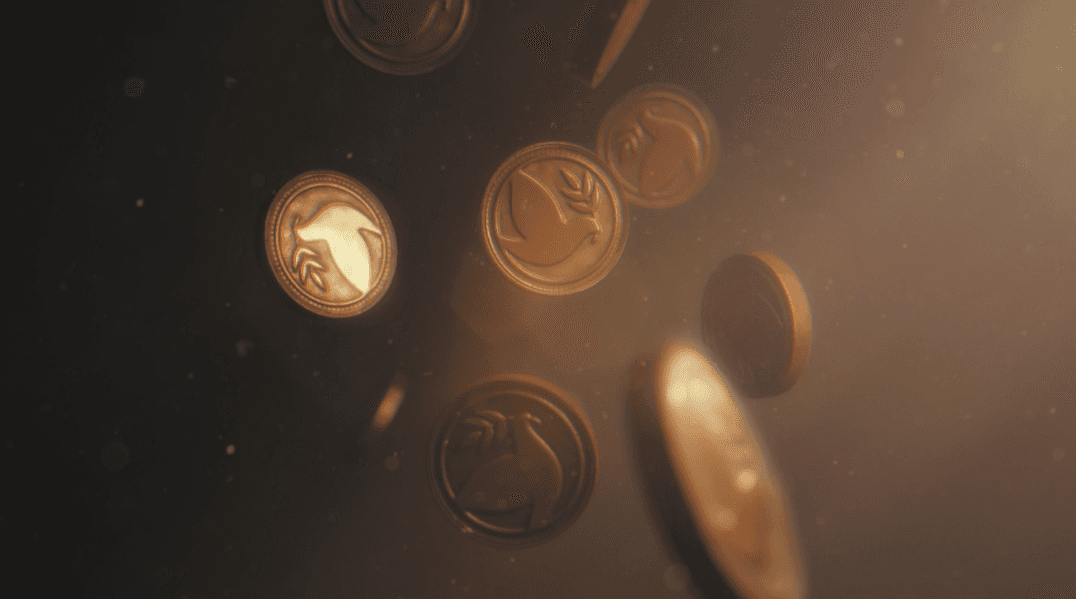 Shot 01 - Falling coins.