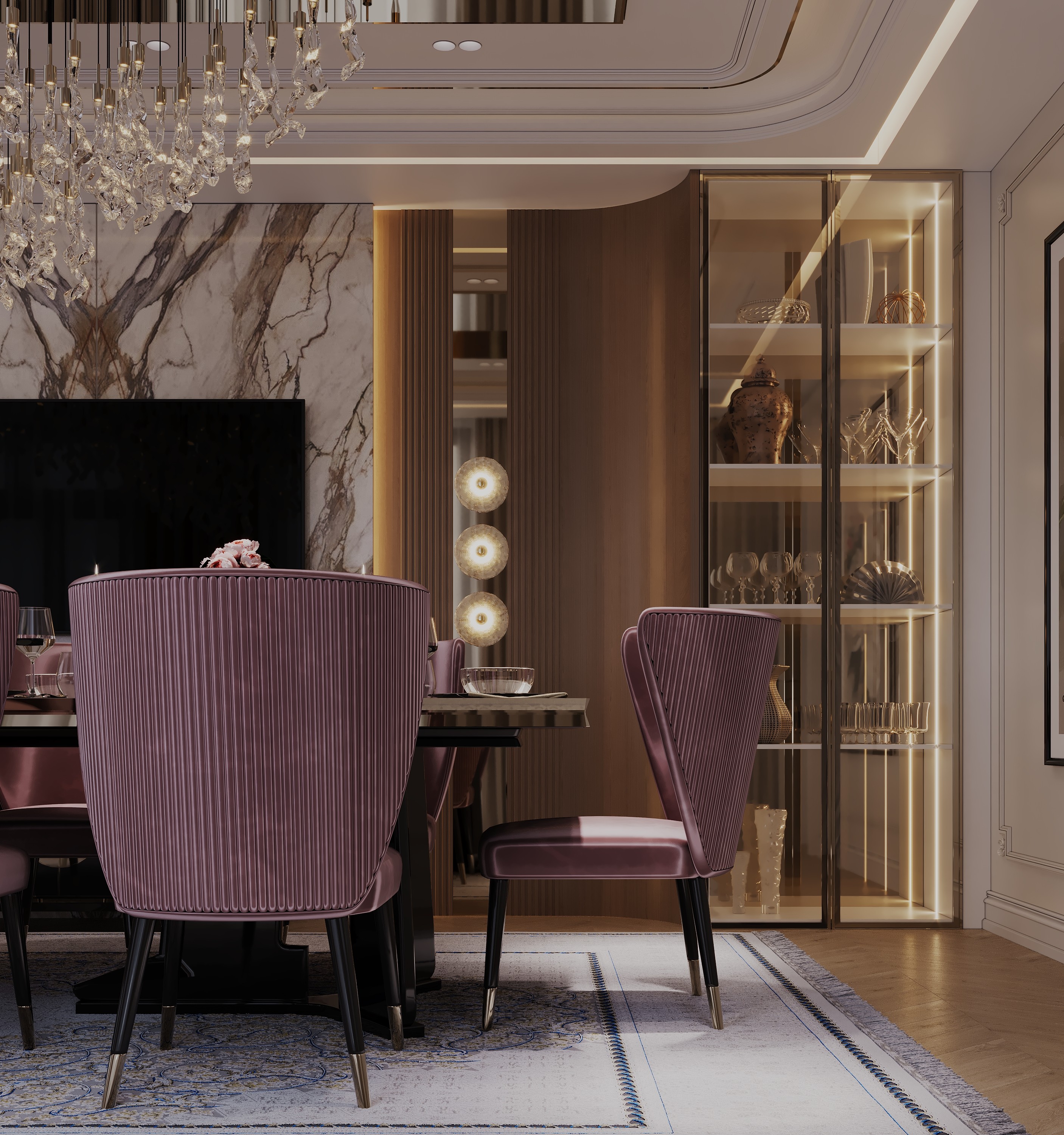 Дизайн интерьера квартиры 02 в Ташкенте Big Star Architects