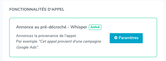 Confirmation activation Magnétis