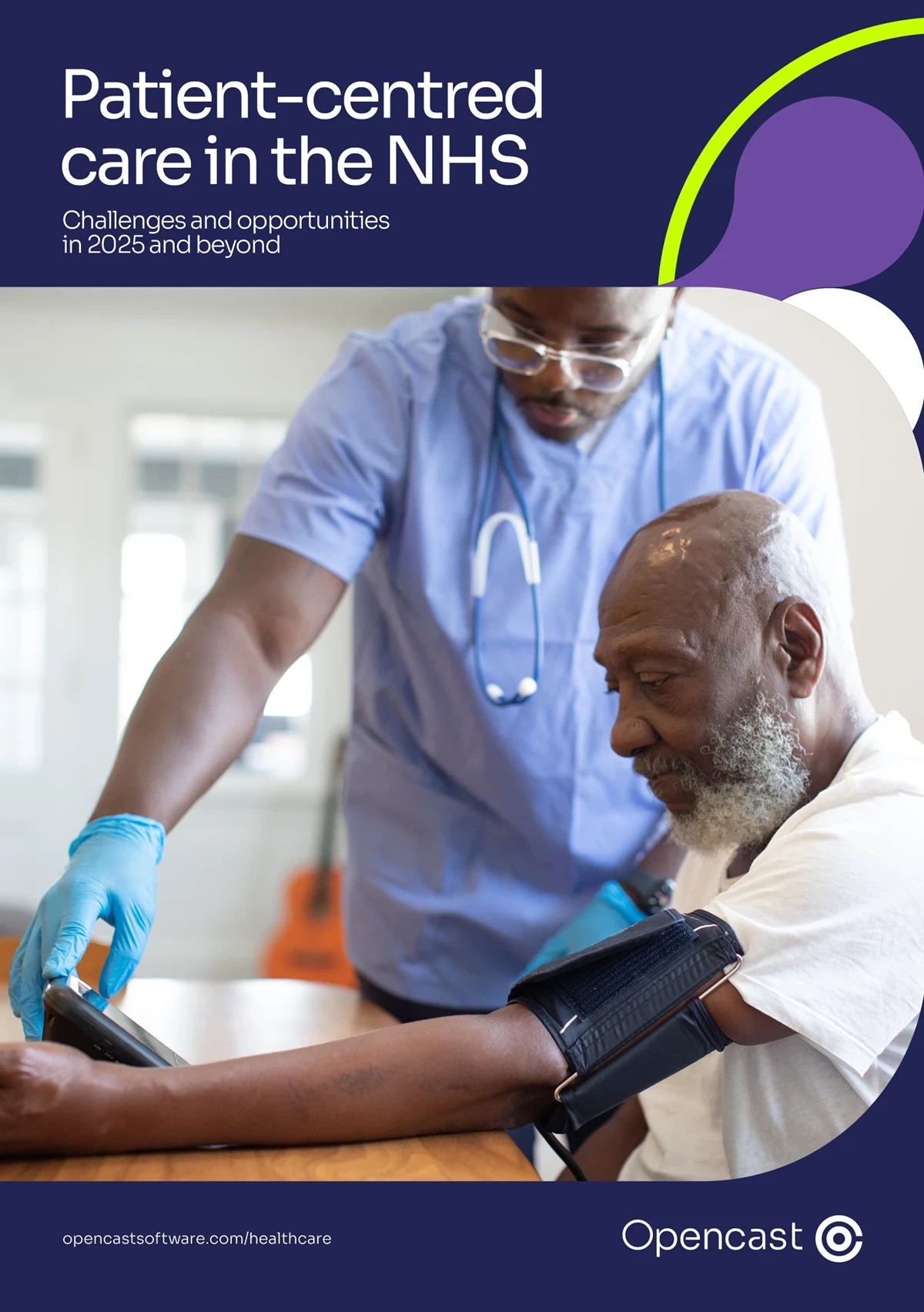 Cover of the patient centred cae publication