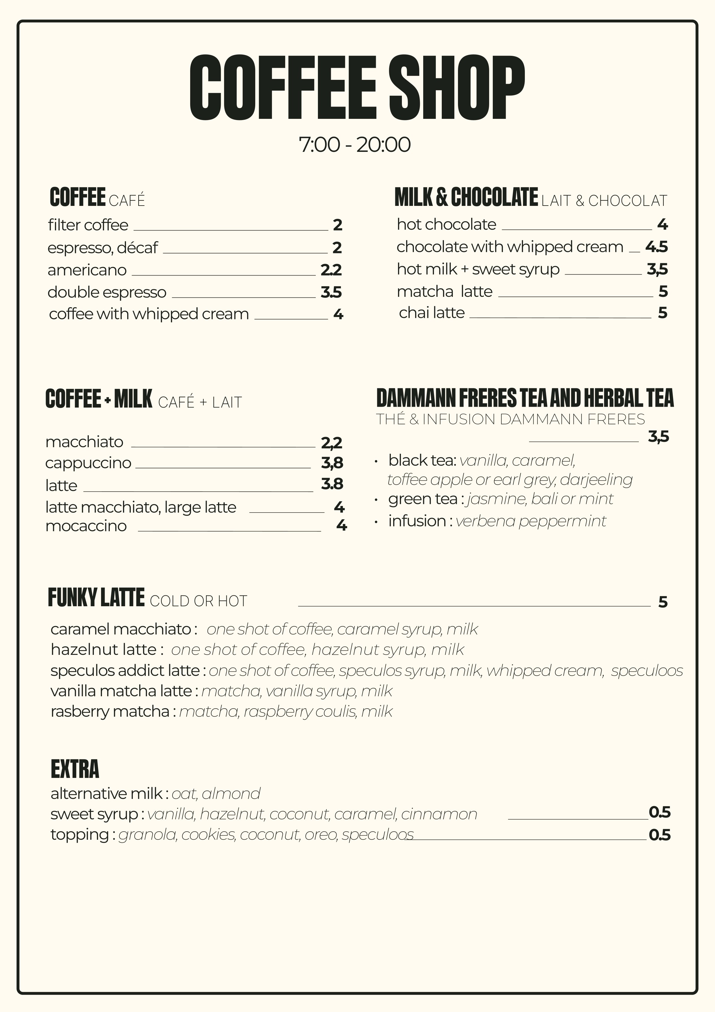 café
