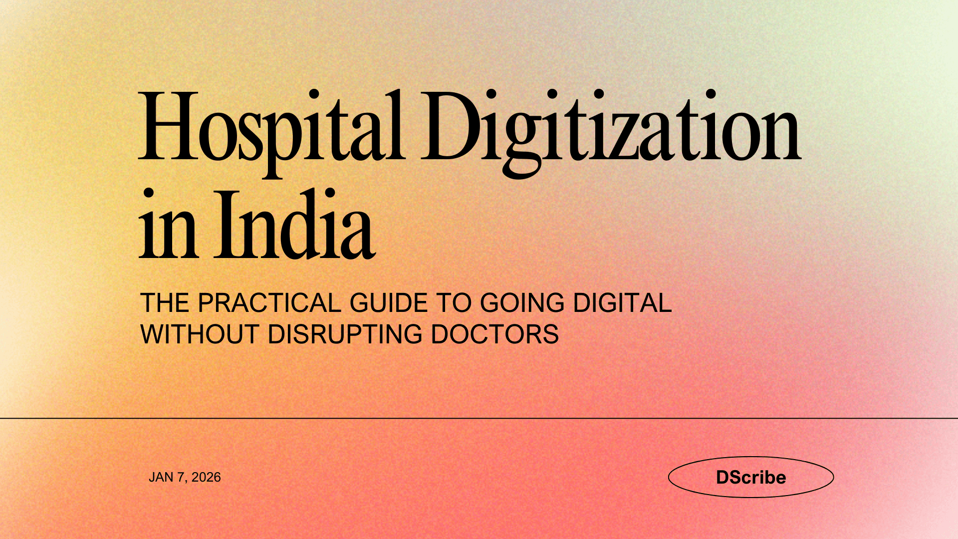 Hospital Digitization in India