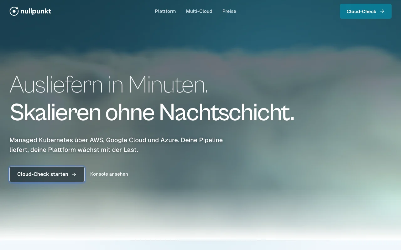 Vorschau der Beispielseite Nullpunkt