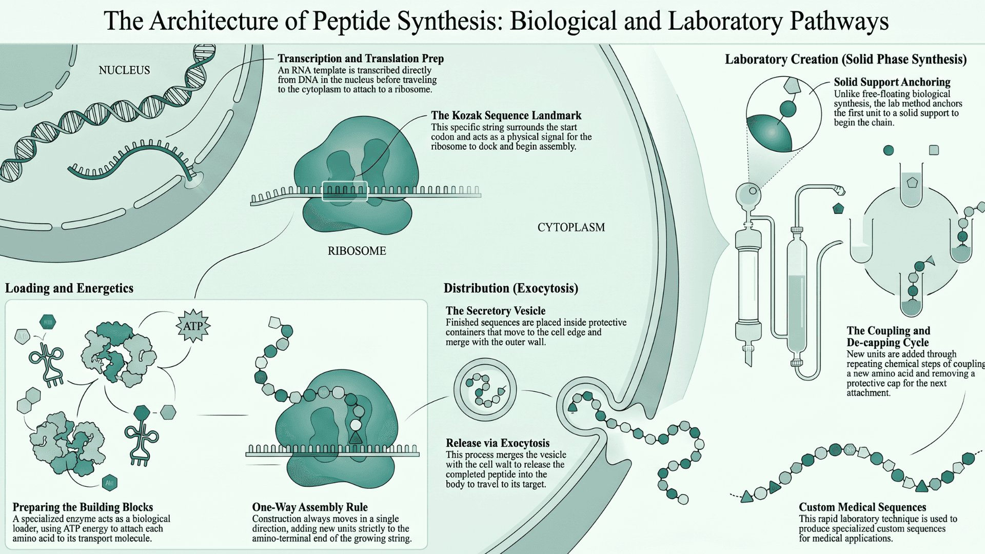 How Do Cells create Peptides? Explained by onpeps