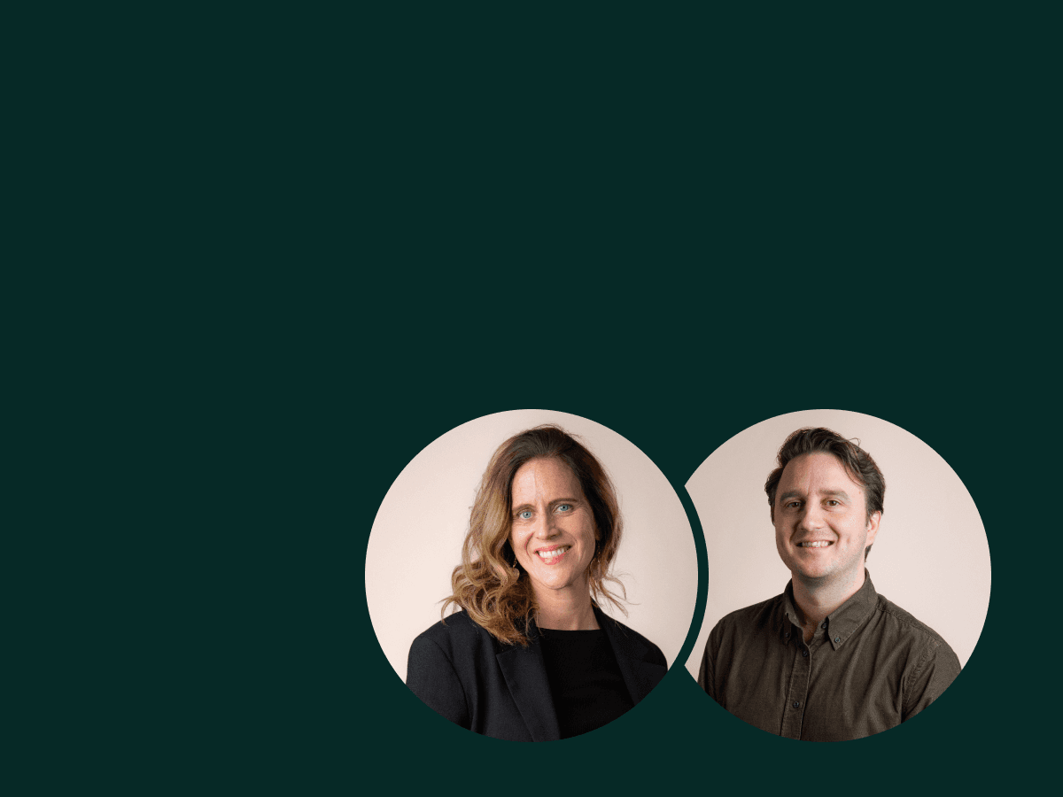 Webinar speakers Terése Hammarsten Financial Markets lead Worldfavor , Johan Löfquist Head of Sustainability data  Worldfavor