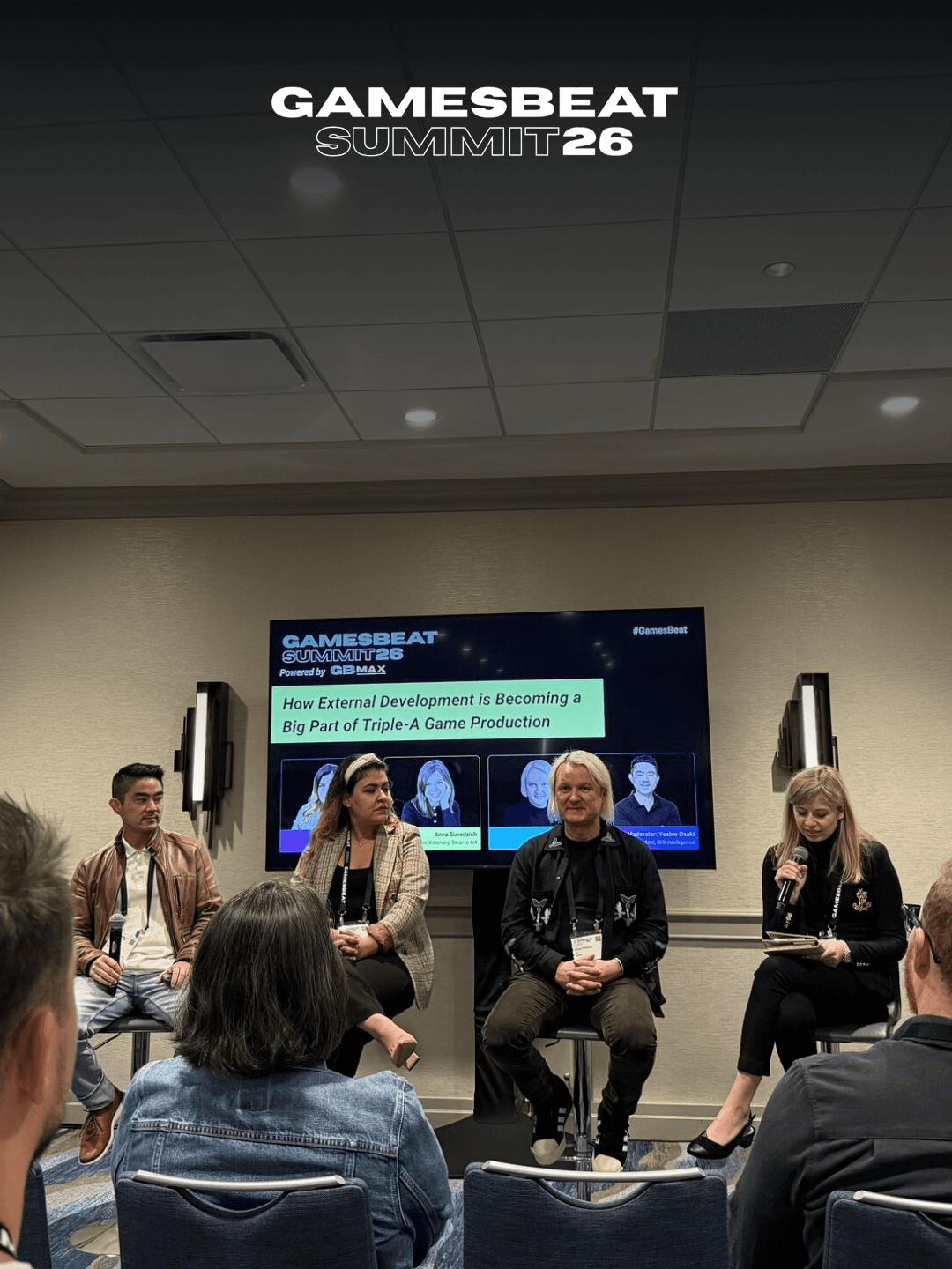 Anna Siaredzich took the stage at GamesBeat Summit 2026 on May 19th as panelist on External Development