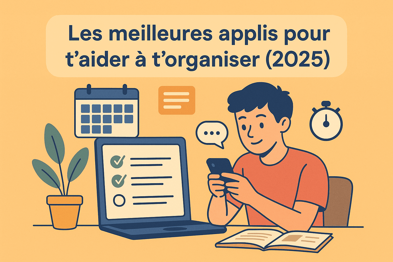 Les meilleures applis pour aider votre ado à s’organiser en 2025