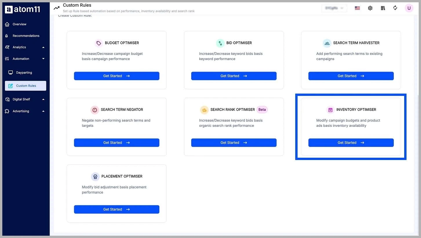 atom11 Inventory Optimiser @@ atom11 Inventory Optimiser