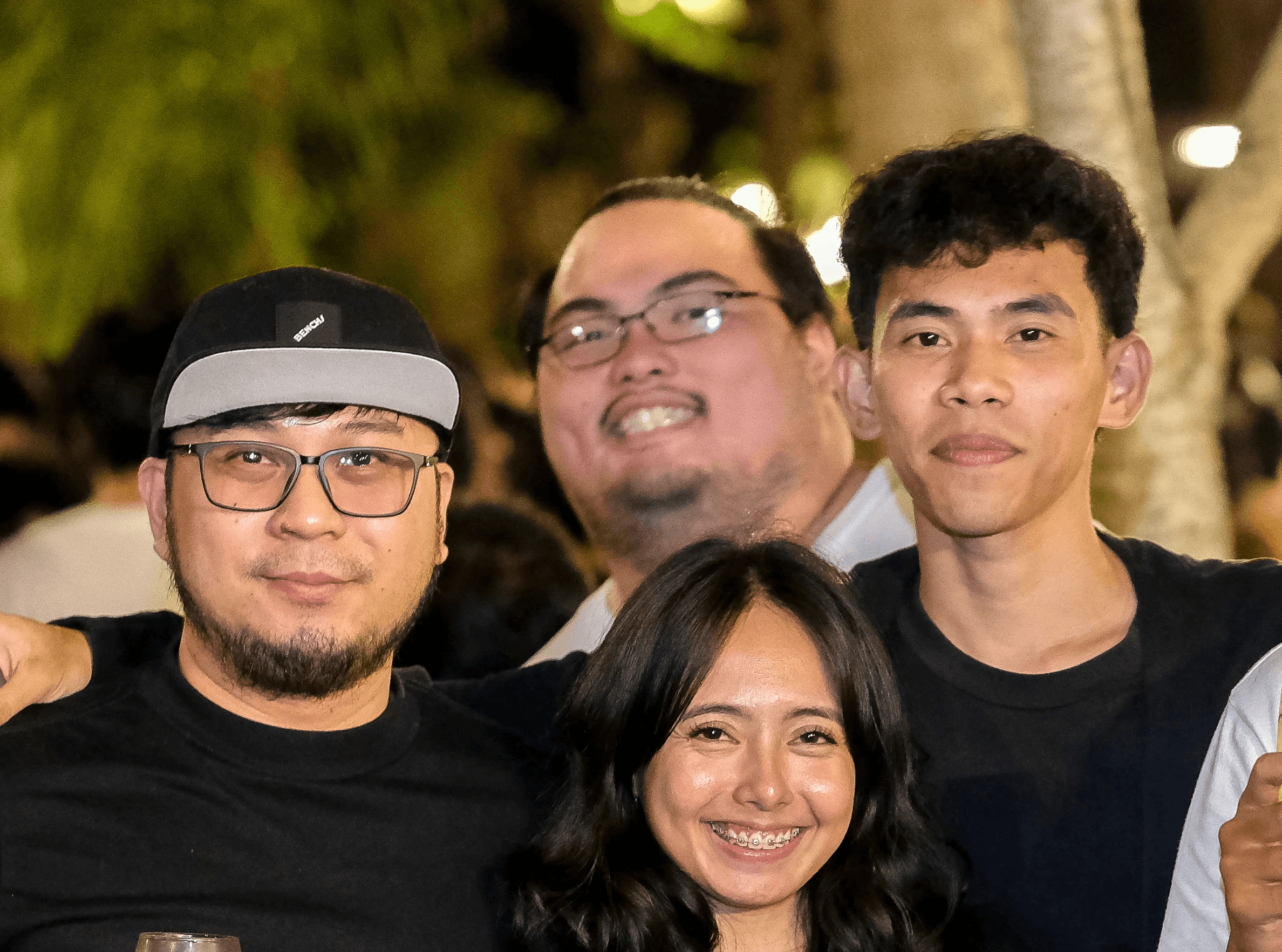 A group of young individuals.