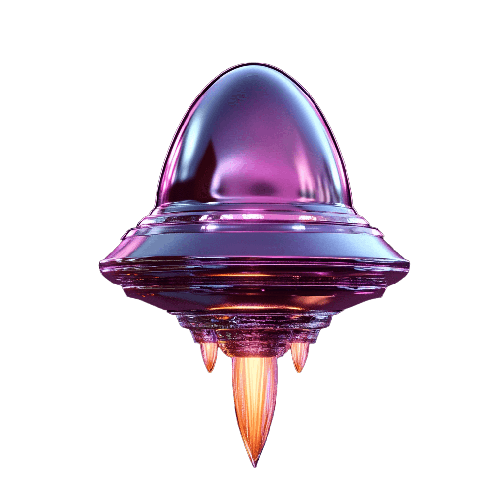 Image of a UFO representing an unknown security risk