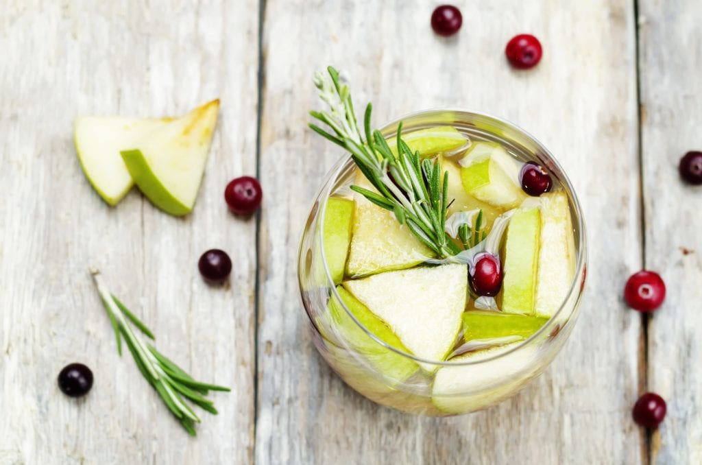 Silver Sangria Cocktail