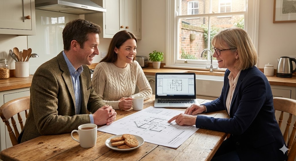 man wearing gray polo shirt beside dry-erase board