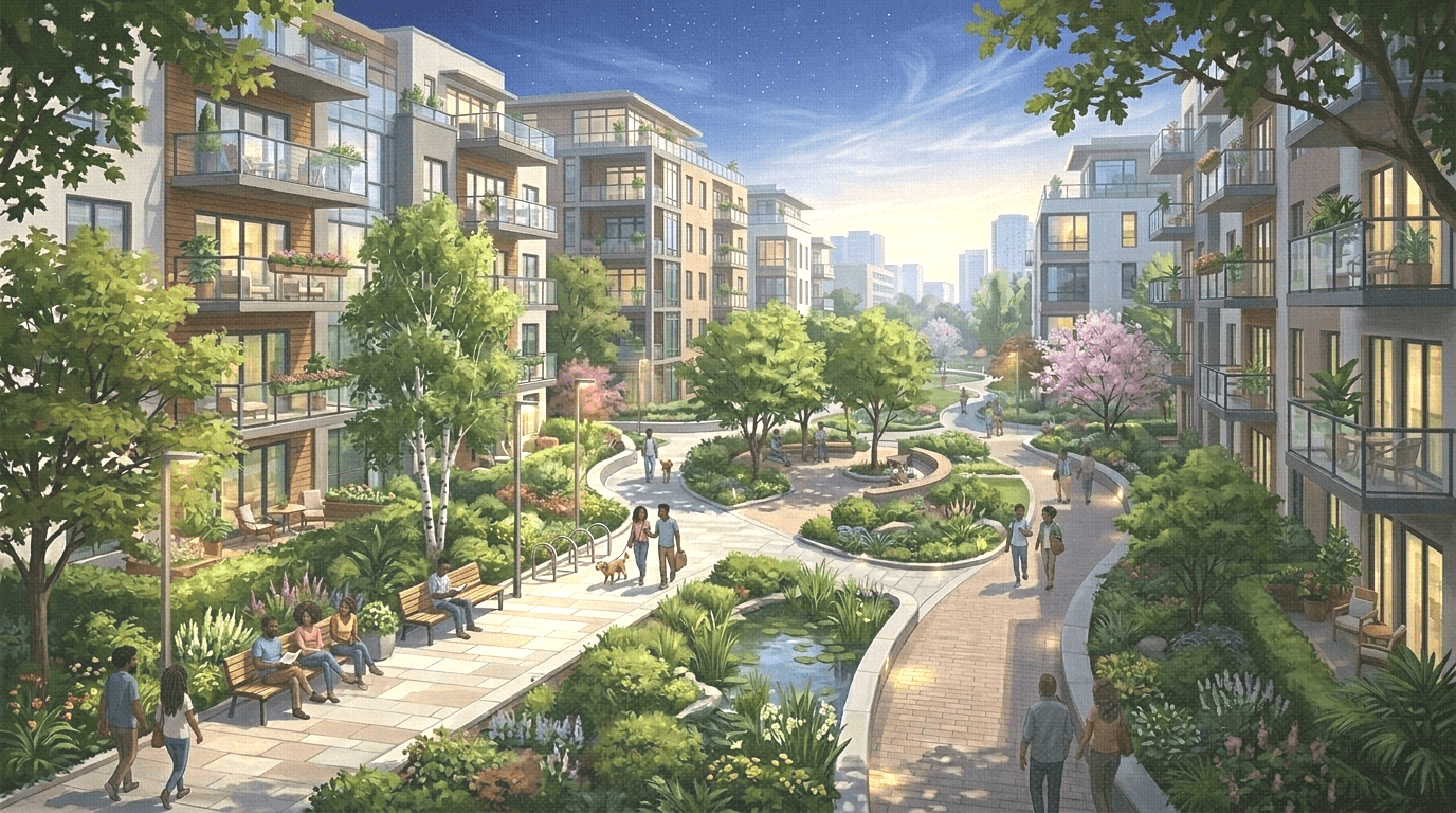 bird's eye photography of trees