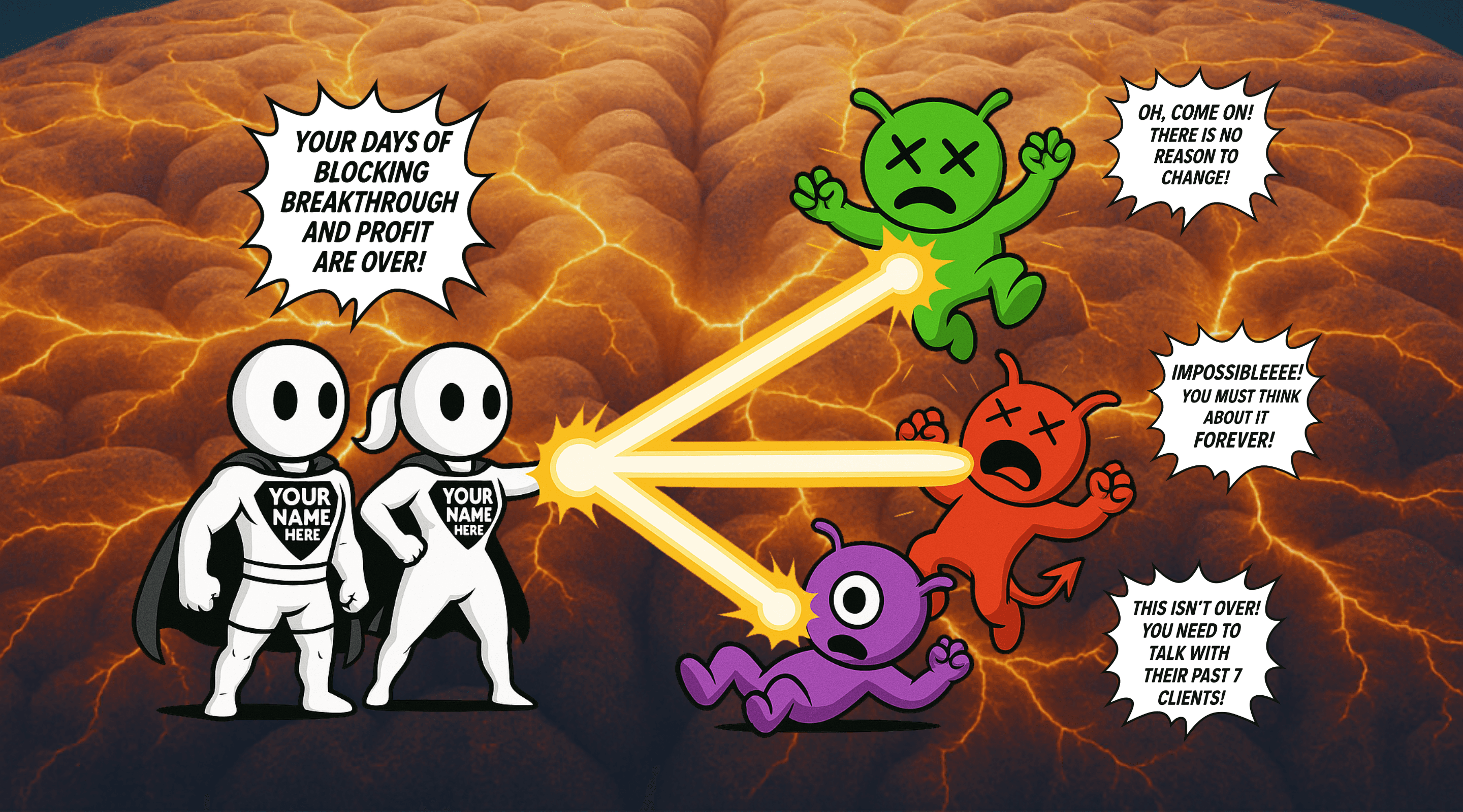 Defeated Mind Monsters