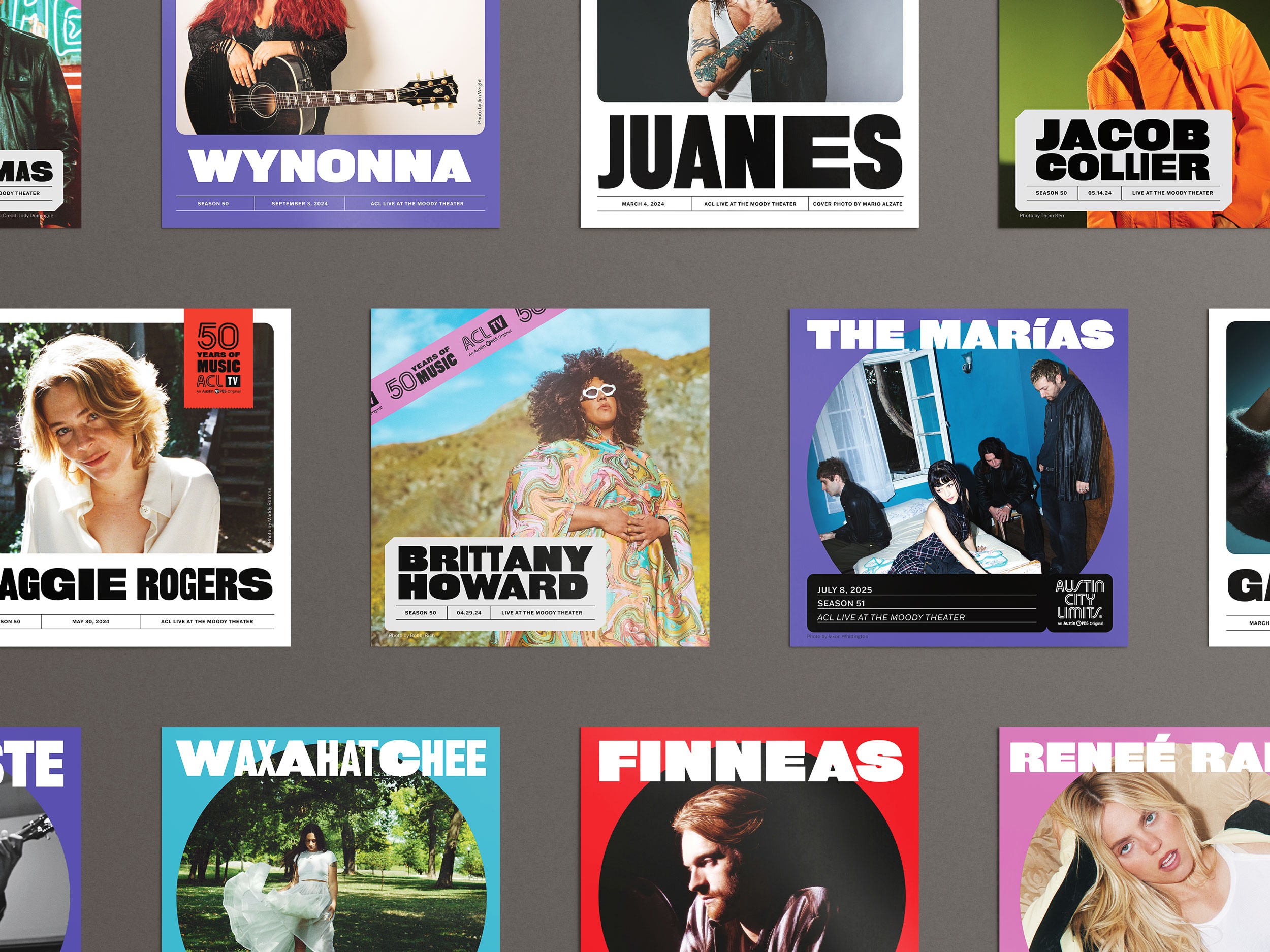 Austin City Limits Taping Program Covers