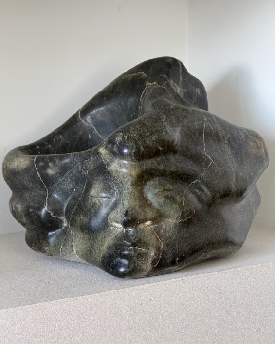 Source 1992. Soapstone.  by Barbara Walker.