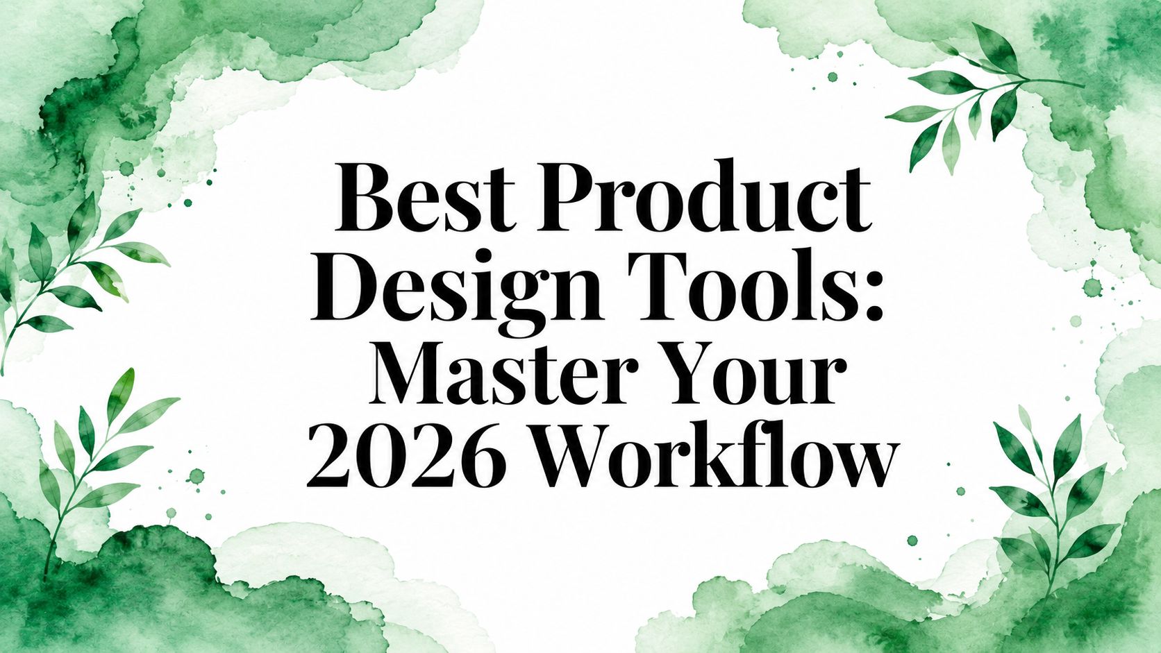 Best Product Design Tools: Master Your 2026 Workflow
