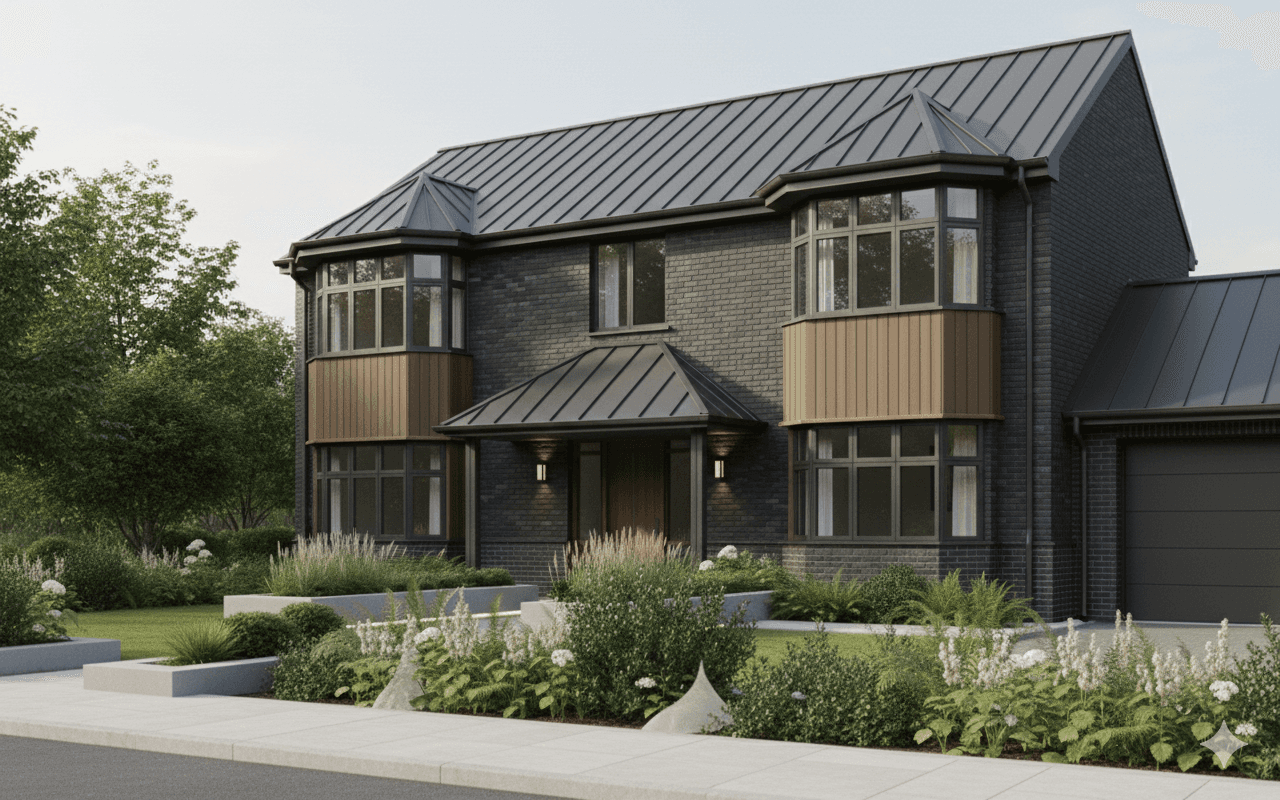 Curved-wood architectural interior with seamless arches, minimalist furniture, and soft natural light.