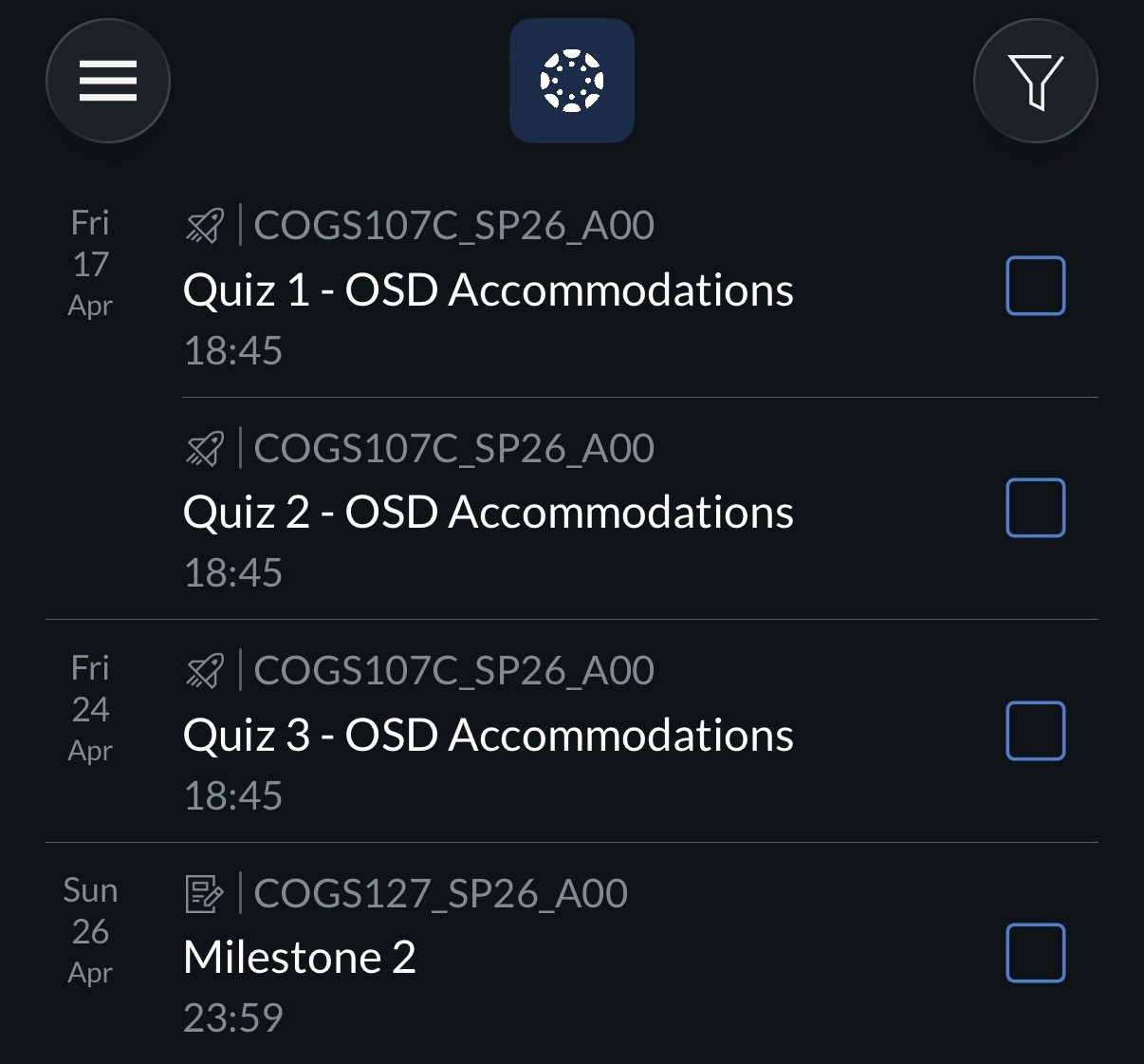 A to-do list students can't trust