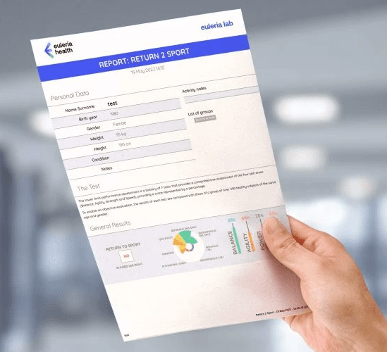 Report pdf esportato da Euleria Link