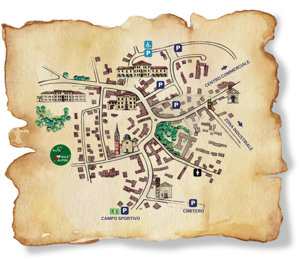 Mappa del paese