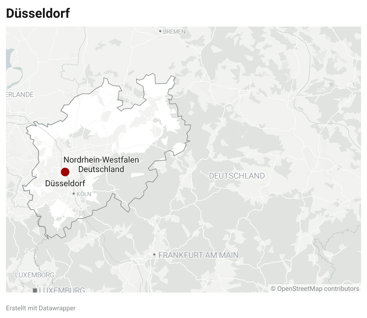 Interaktive Standortkarte der BKD Service GmbH im Raum Köln. Ein zentraler Punkt markiert den Standort in Kürten. Zwei farbige Radien verdeutlichen die Erreichbarkeit: Der innere Kreis zeigt das Kern-Einzugsgebiet innerhalb von 30 Minuten Fahrtzeit (inkl. Köln Zentrum und Bergisch Gladbach), der äußere Kreis die Erreichbarkeit innerhalb von 60 Minuten (inkl. Düsseldorf, Bonn und Teile des Ruhrgebiets). Die Karte verdeutlicht die strategische Lage für kurzfristige Event-Einsätze in NRW.