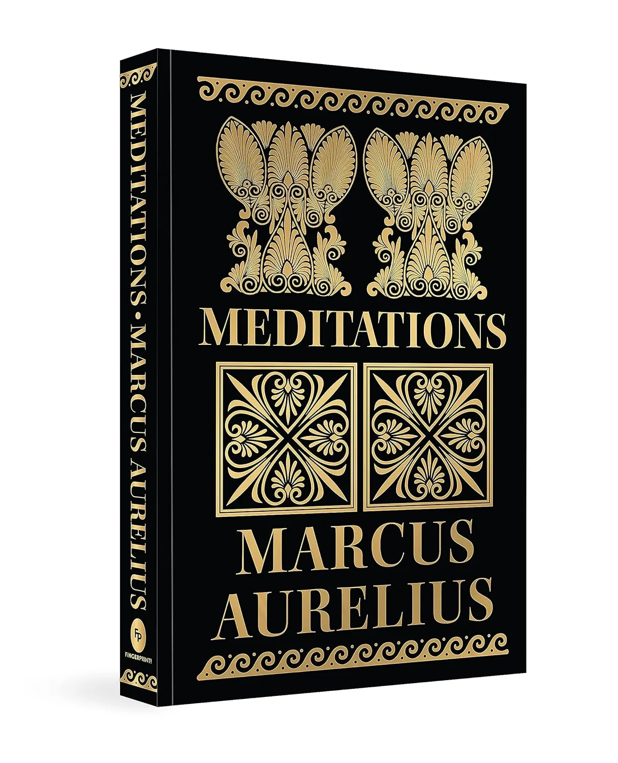 Meditations by Marcus Aurelius book cover
