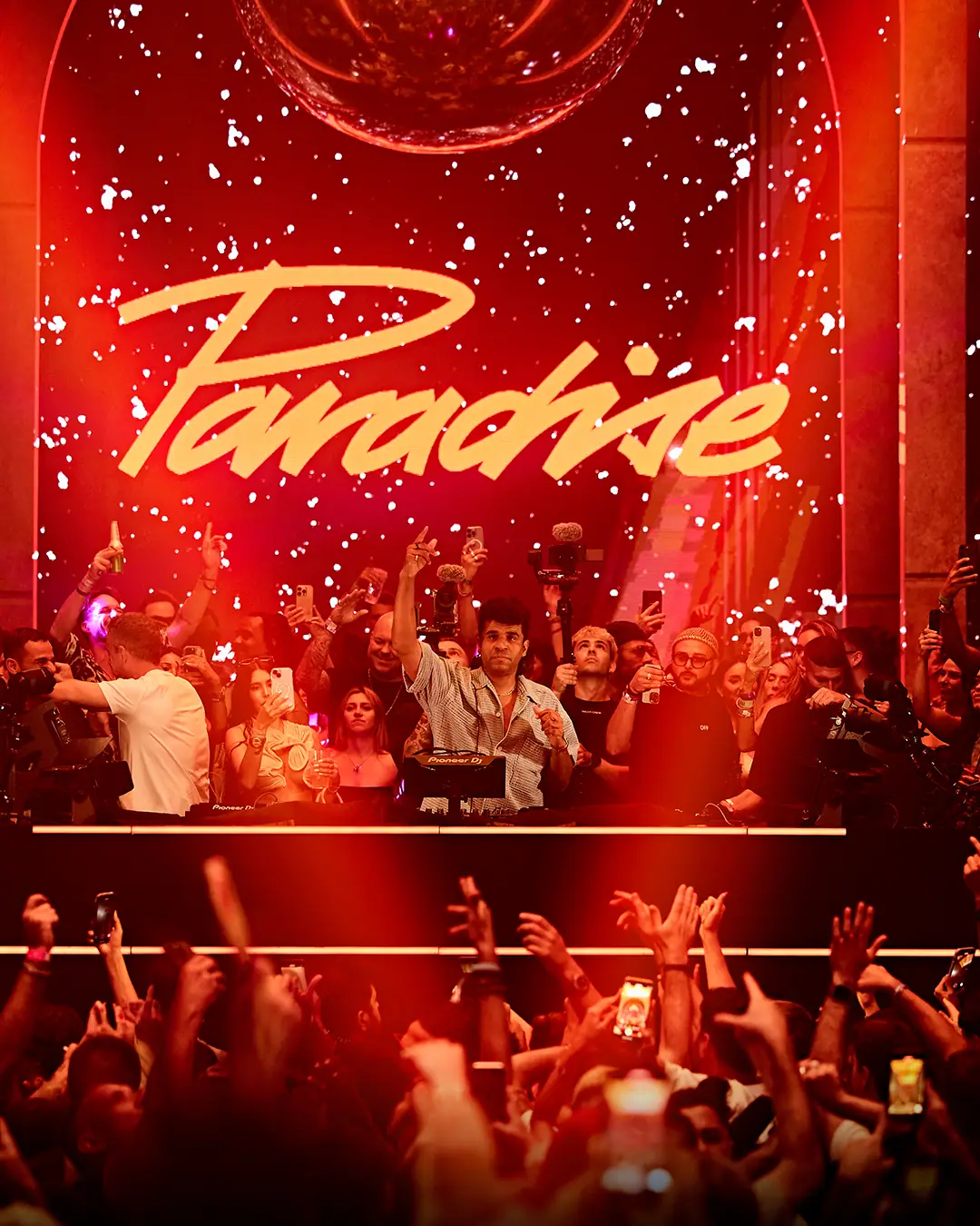 Jamie Jones live during Paradise at [UNVRS] Ibiza, Spain - 2025. Credits : The Night League