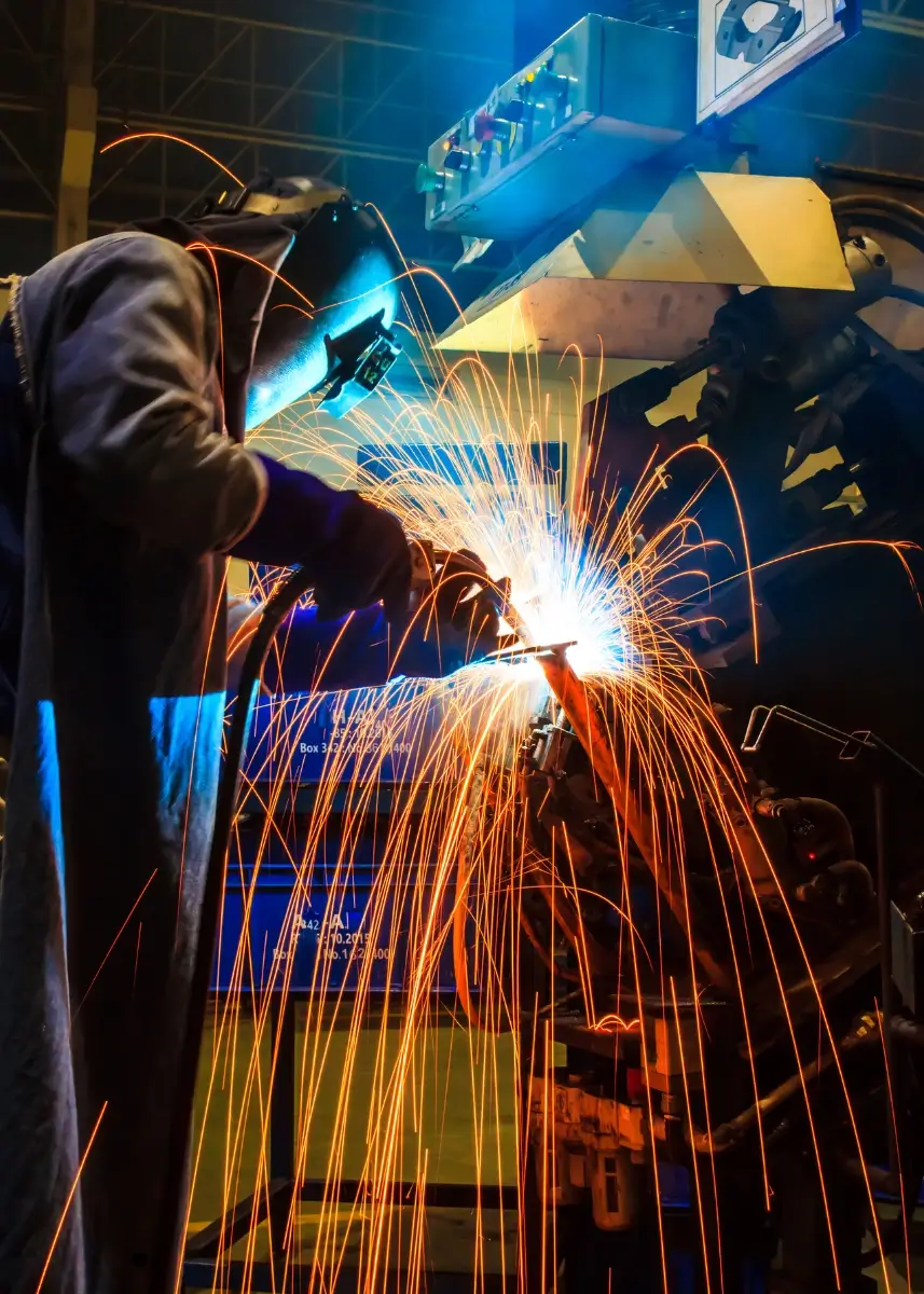 Industrie Bild Mitarbeiter