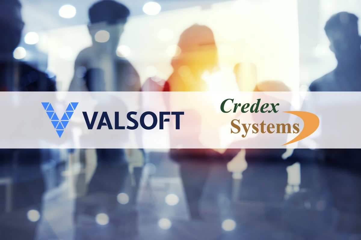Valsoft and Credex Systems logos