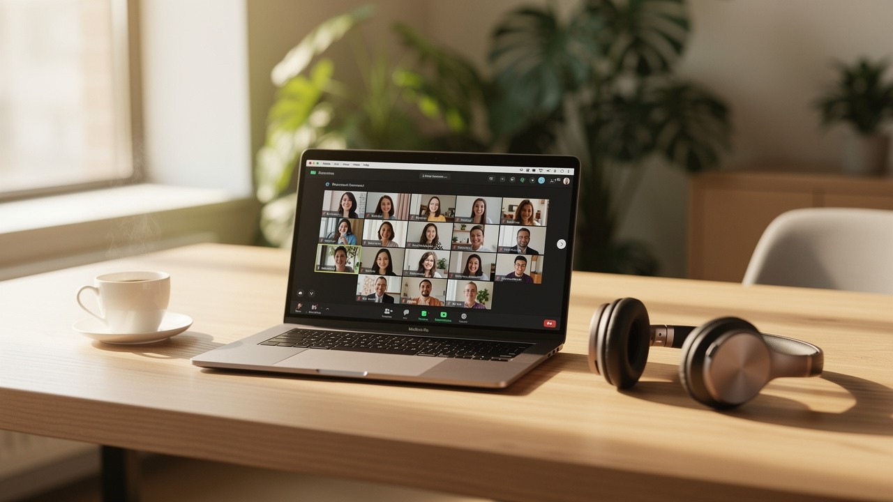 Professional demonstrating multiple closing techniques on video call