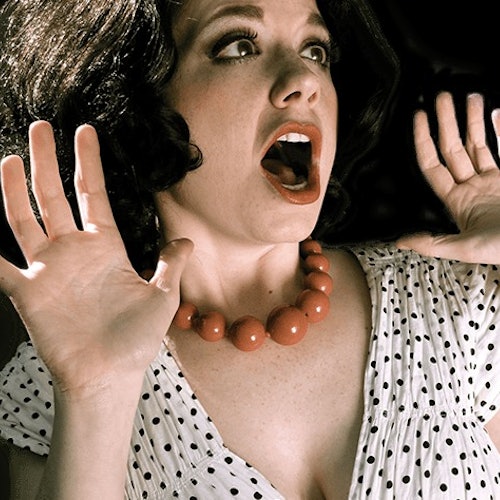 Miss Hope, entertaining guests on French Quarter Phantoms Ghost & Vampire tour for the past 9 years!