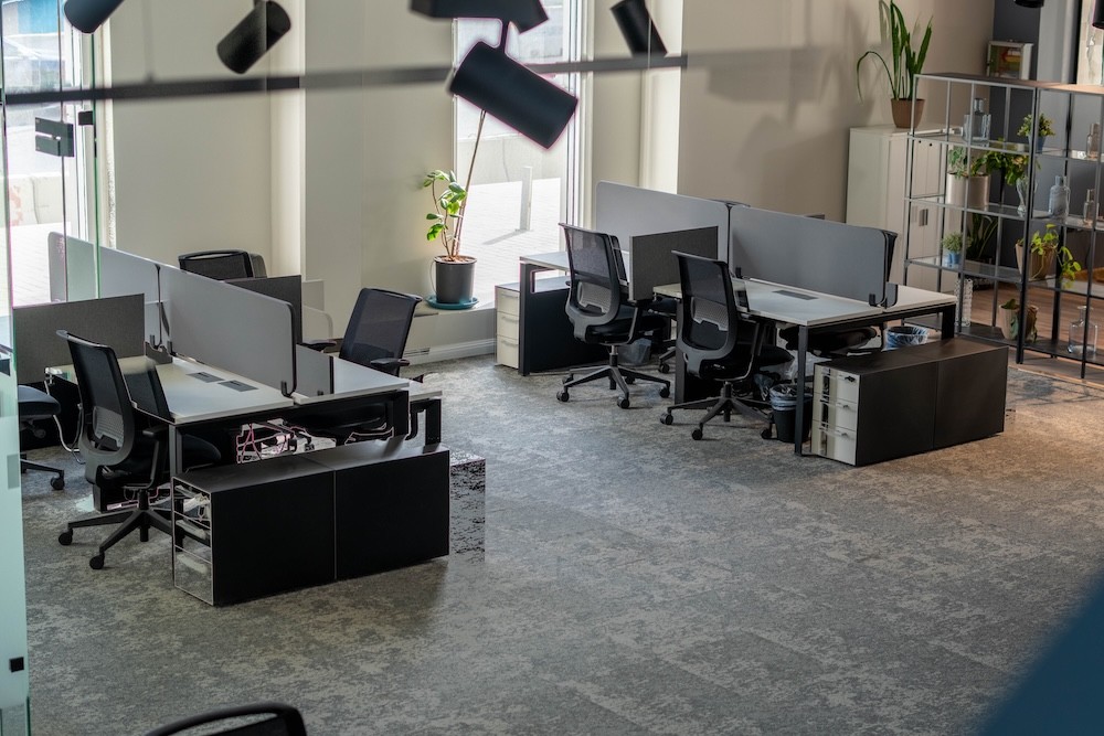 Lobby entrance at DIOM Rubeen 209 headquarters in Riyadh