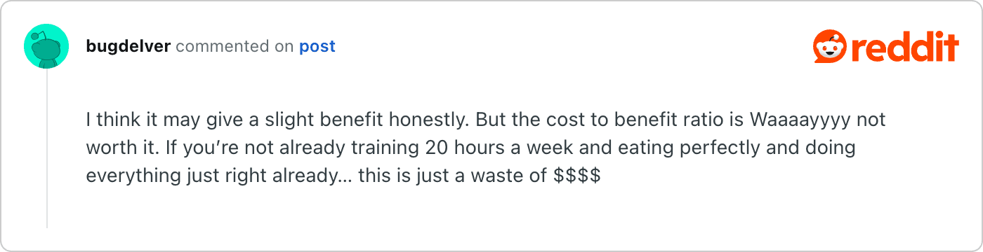 Post on Reddit