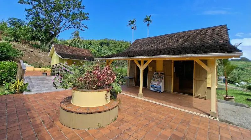 Boutique du musée en architecture créole