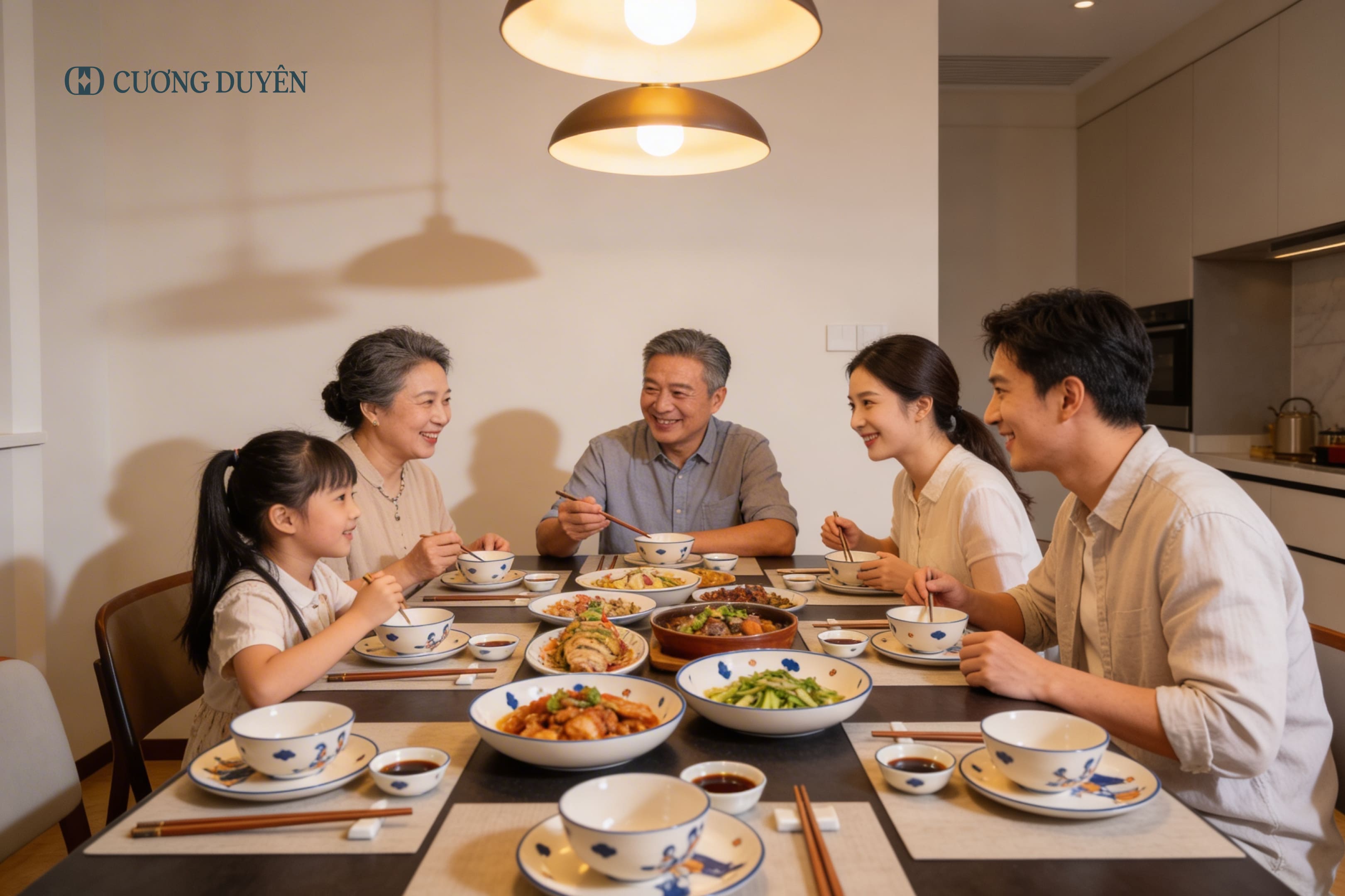 Bữa cơm gia đình - Biểu tượng của sự đoàn viên