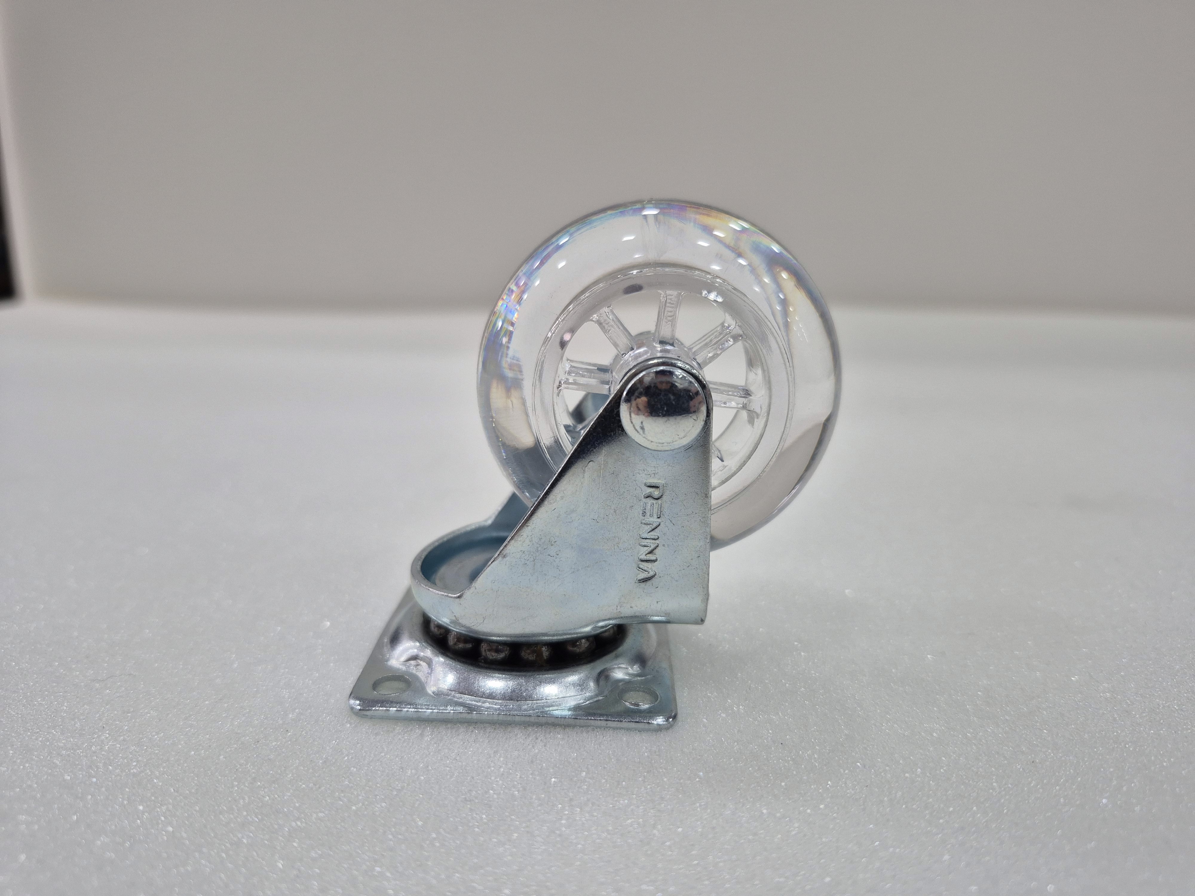 rodizio giratorio em gel 5 cm