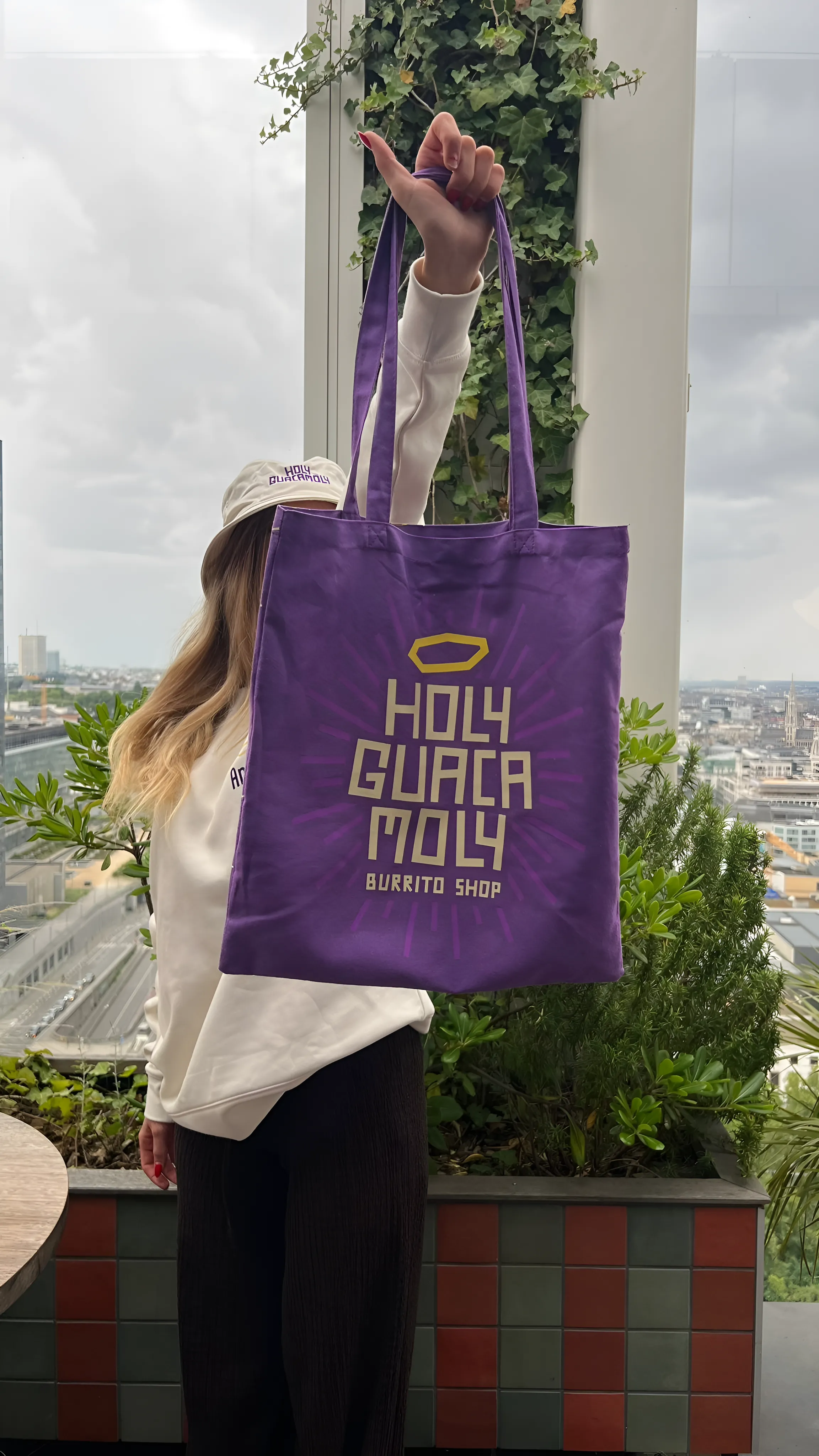Holy Guacamoly tote bag merchandise