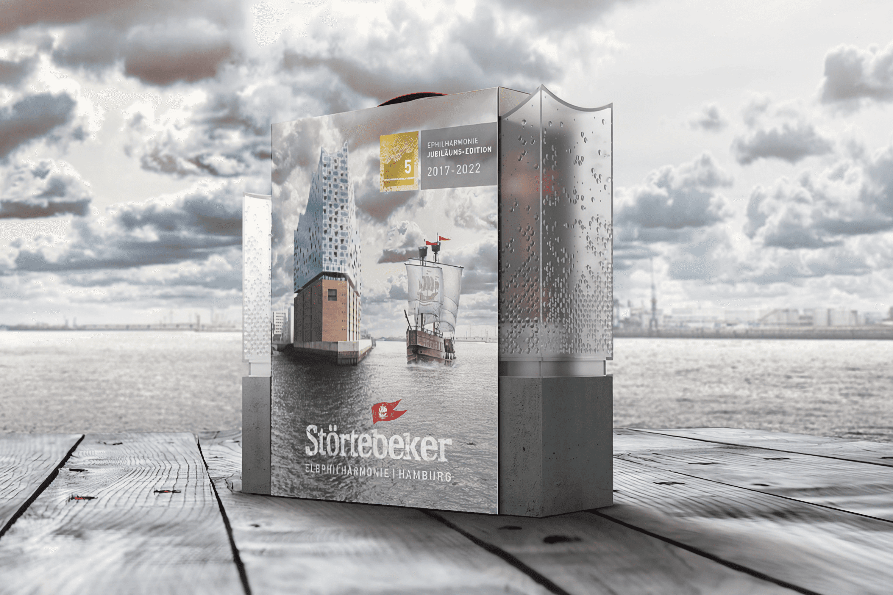 Störtebeker Elbphilharmonie Hamburg, 5 years 2017-2022
