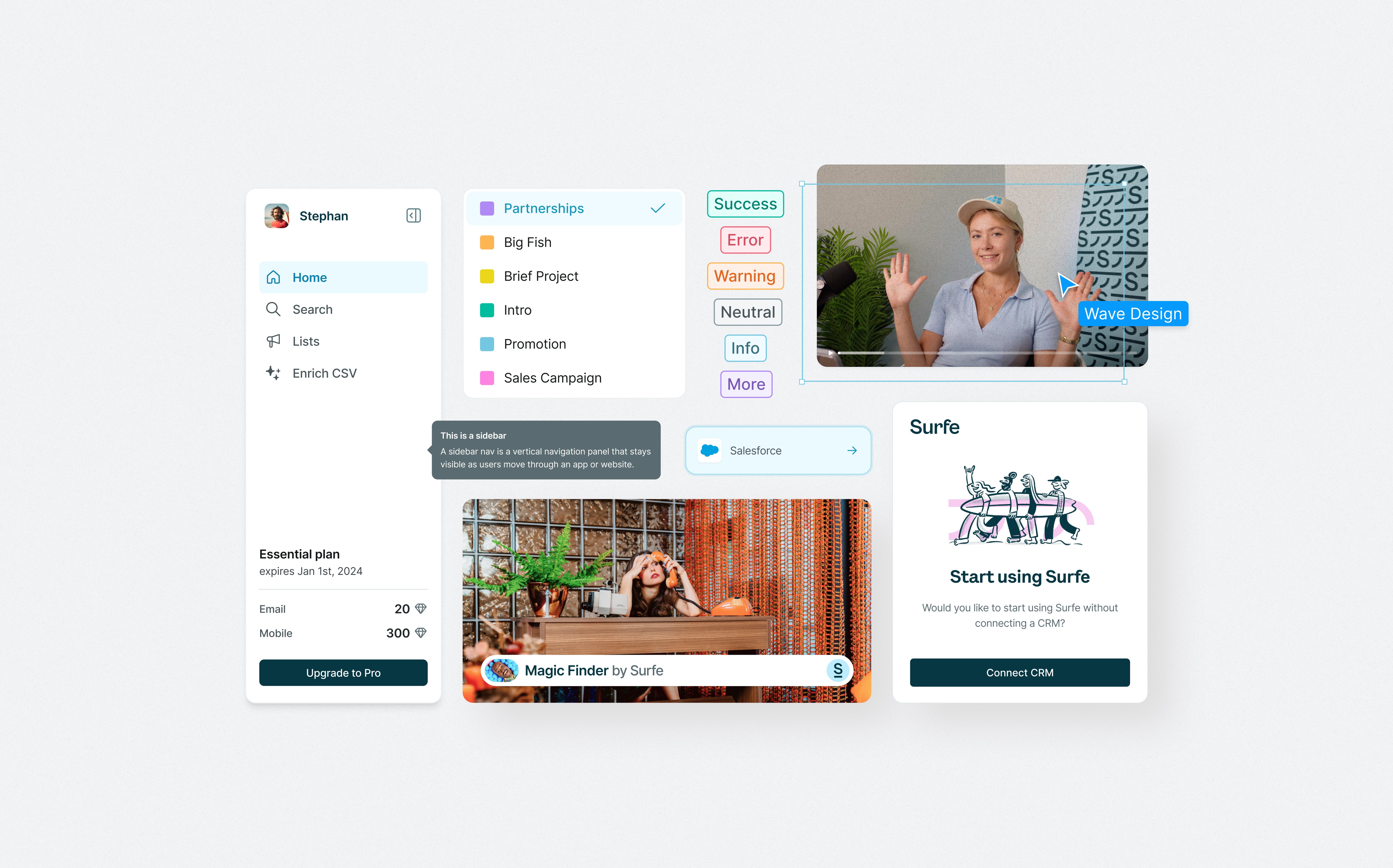 Wave Design System UI