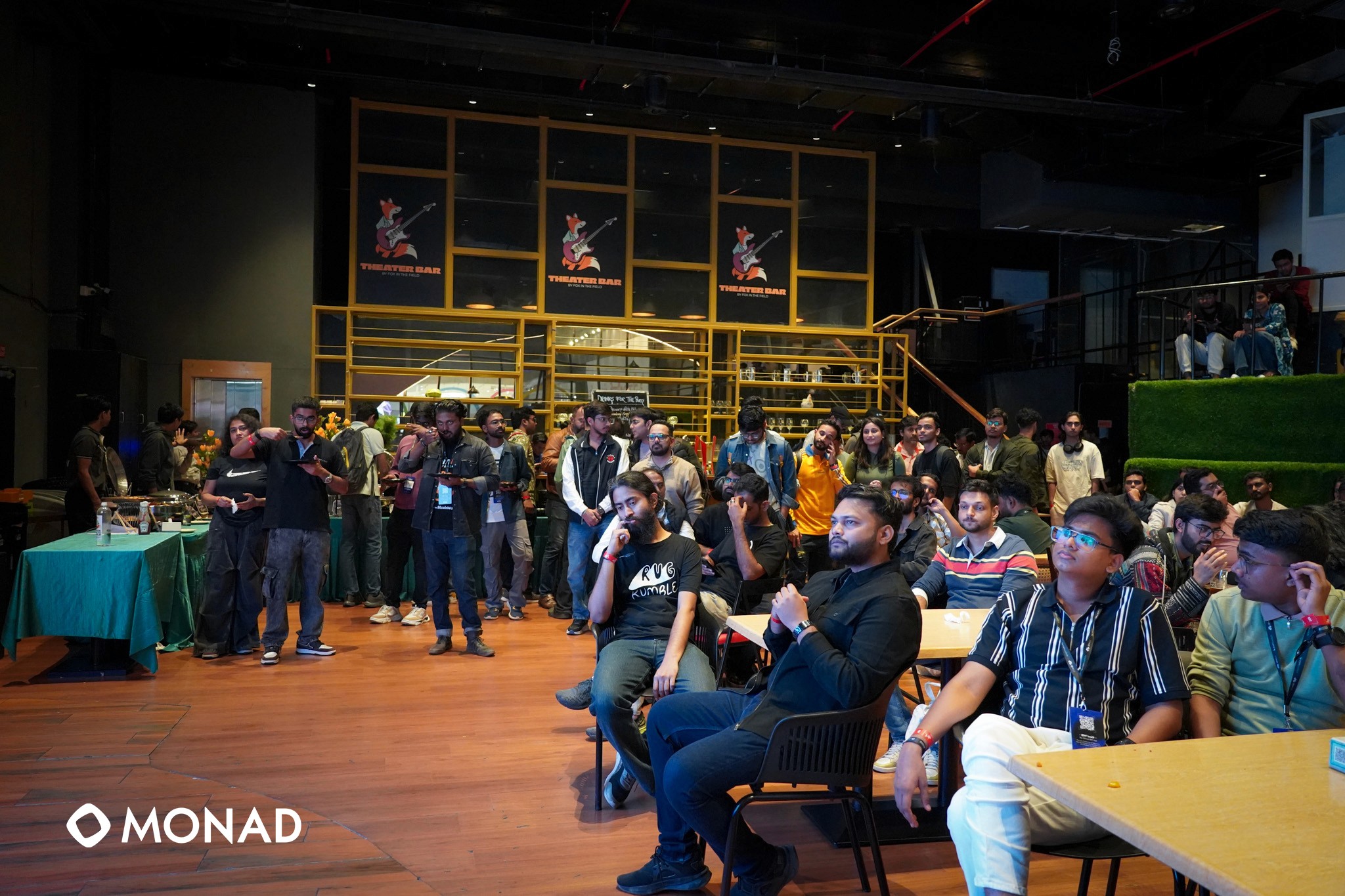 Web3 builders networking at meetup