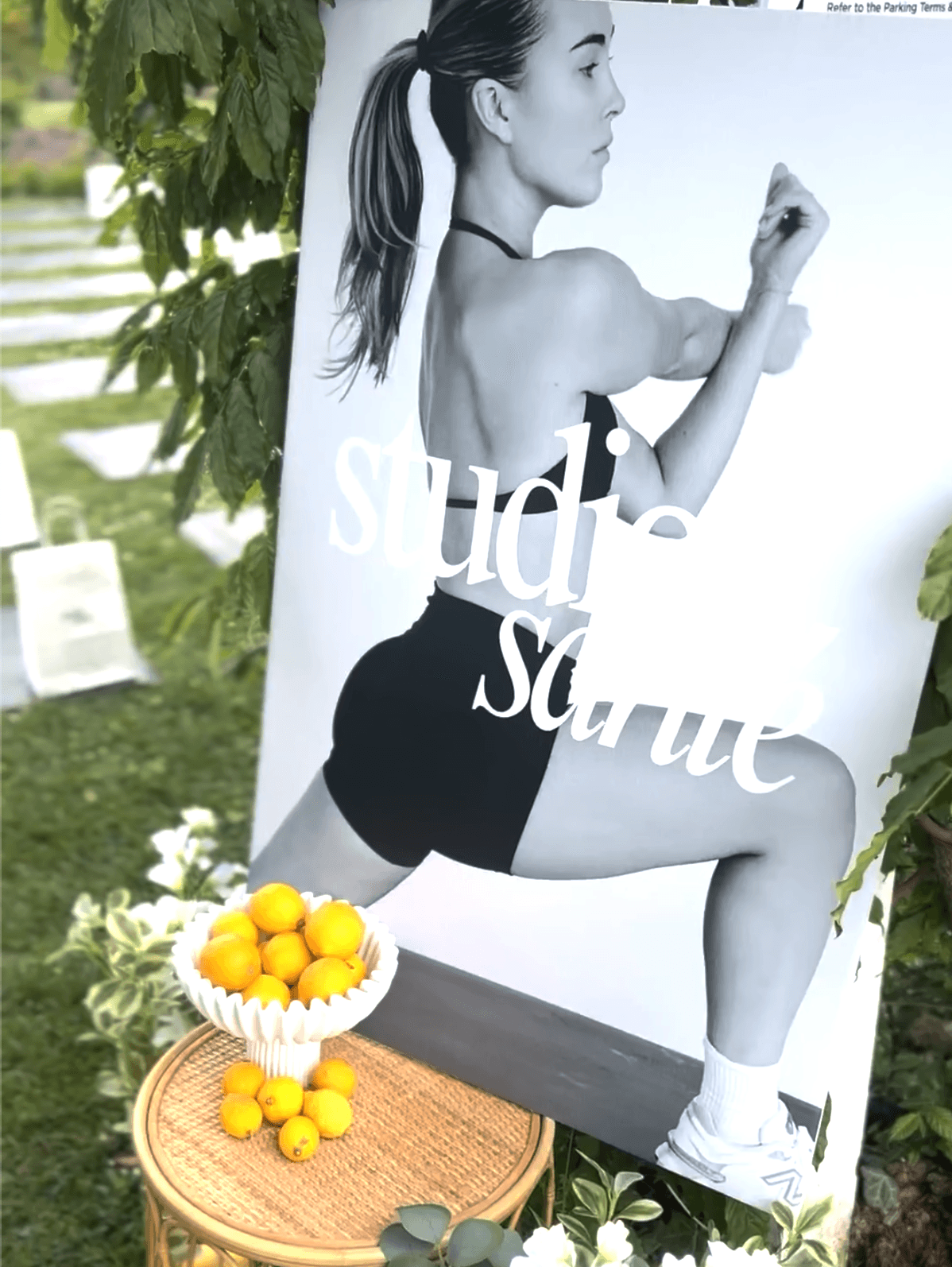 A Studio Santé community event poster