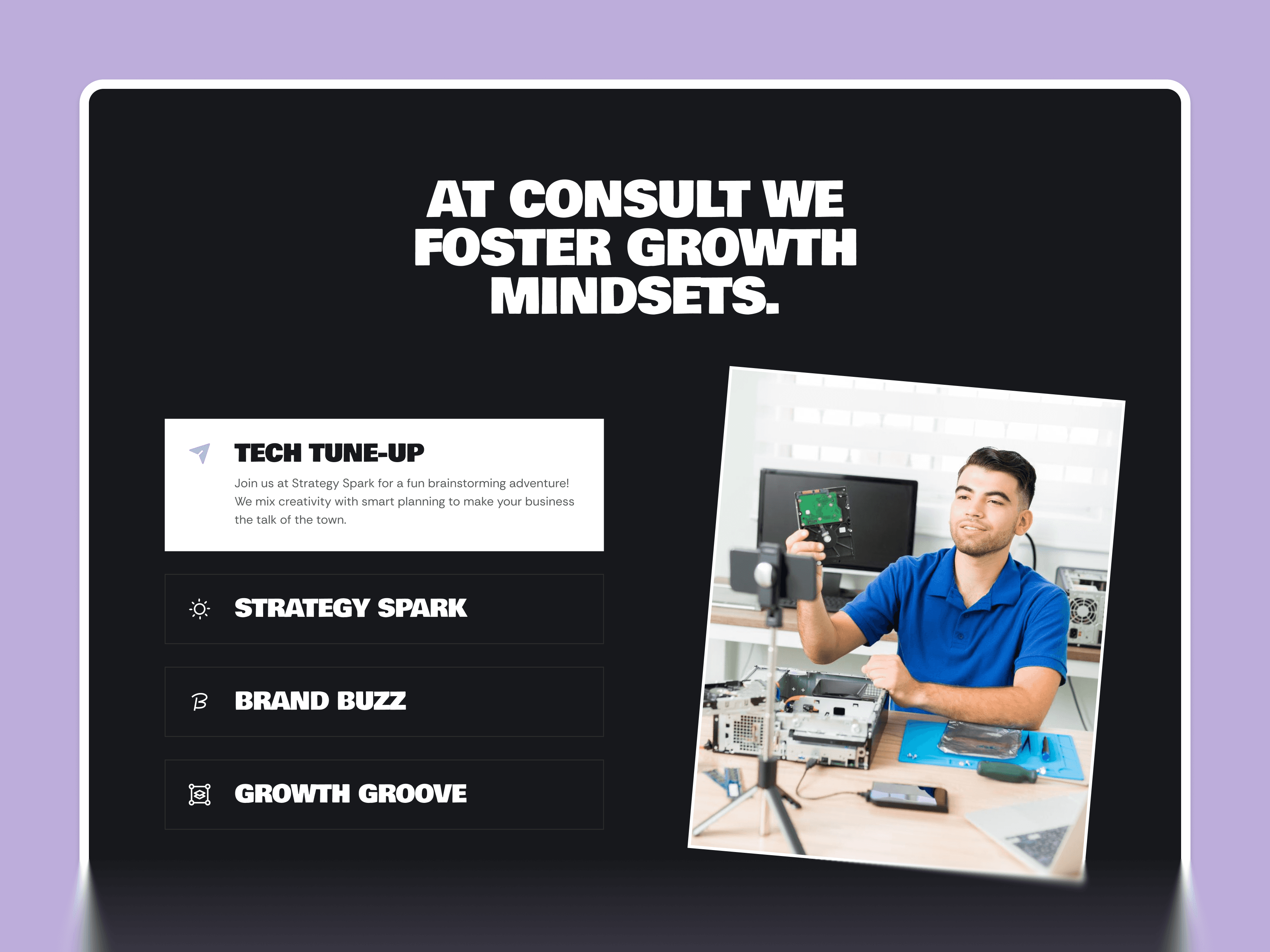 Framer professional trainer template