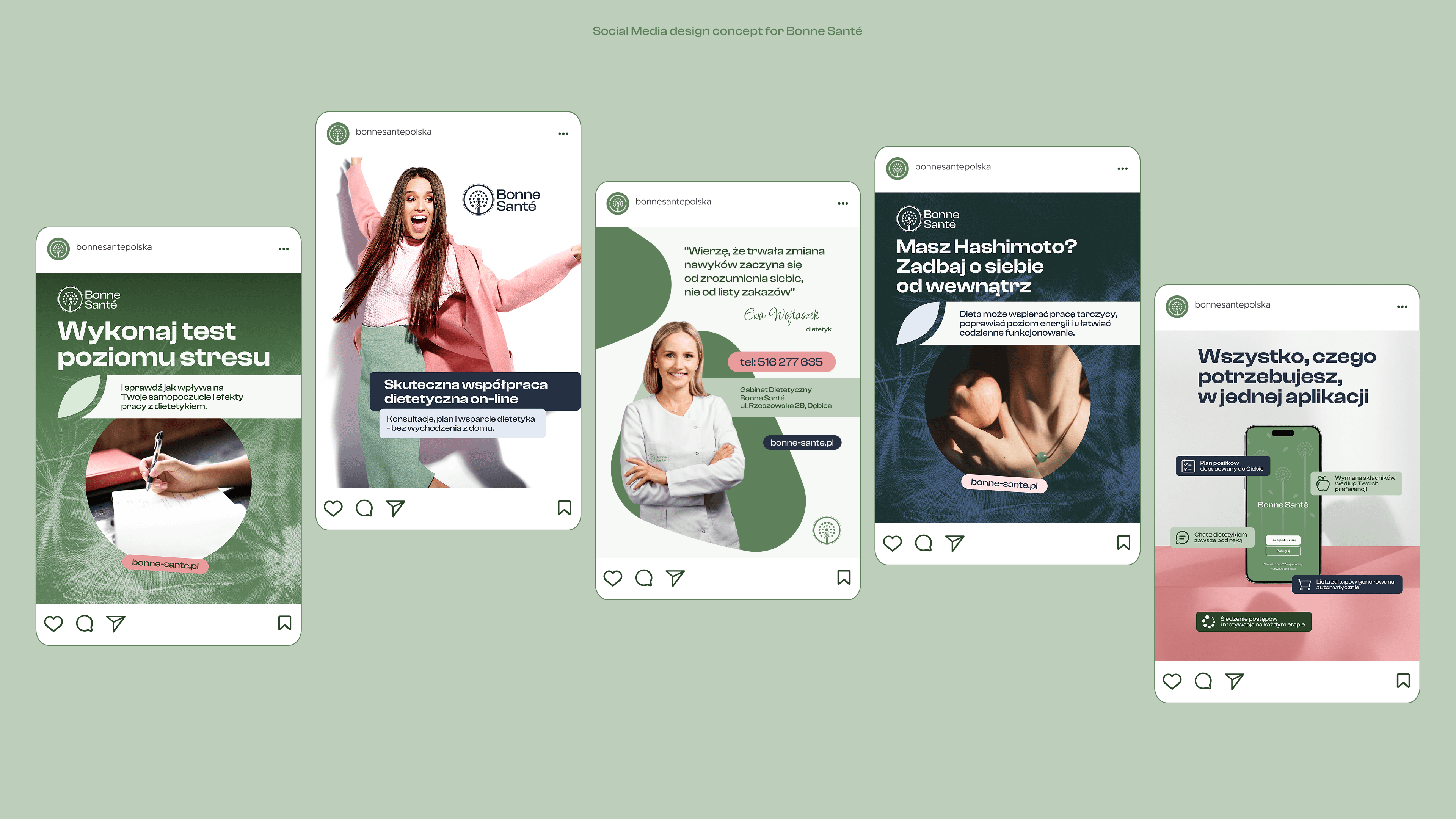 Social Media design concept
