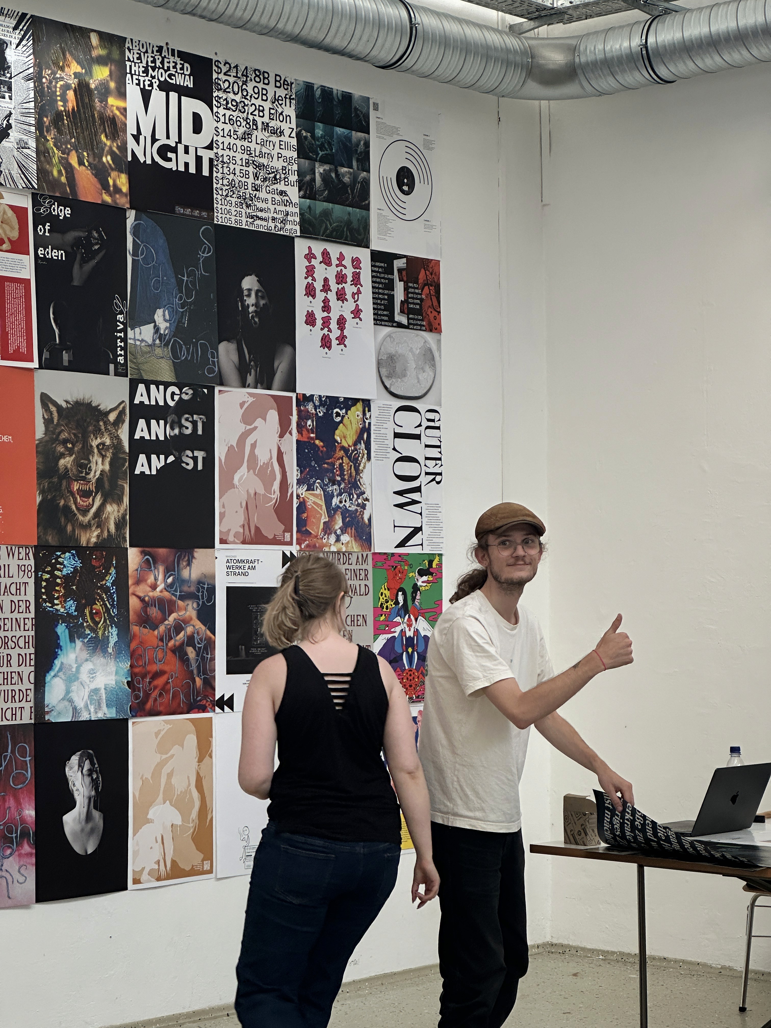 Friends laughing and posing inside a car