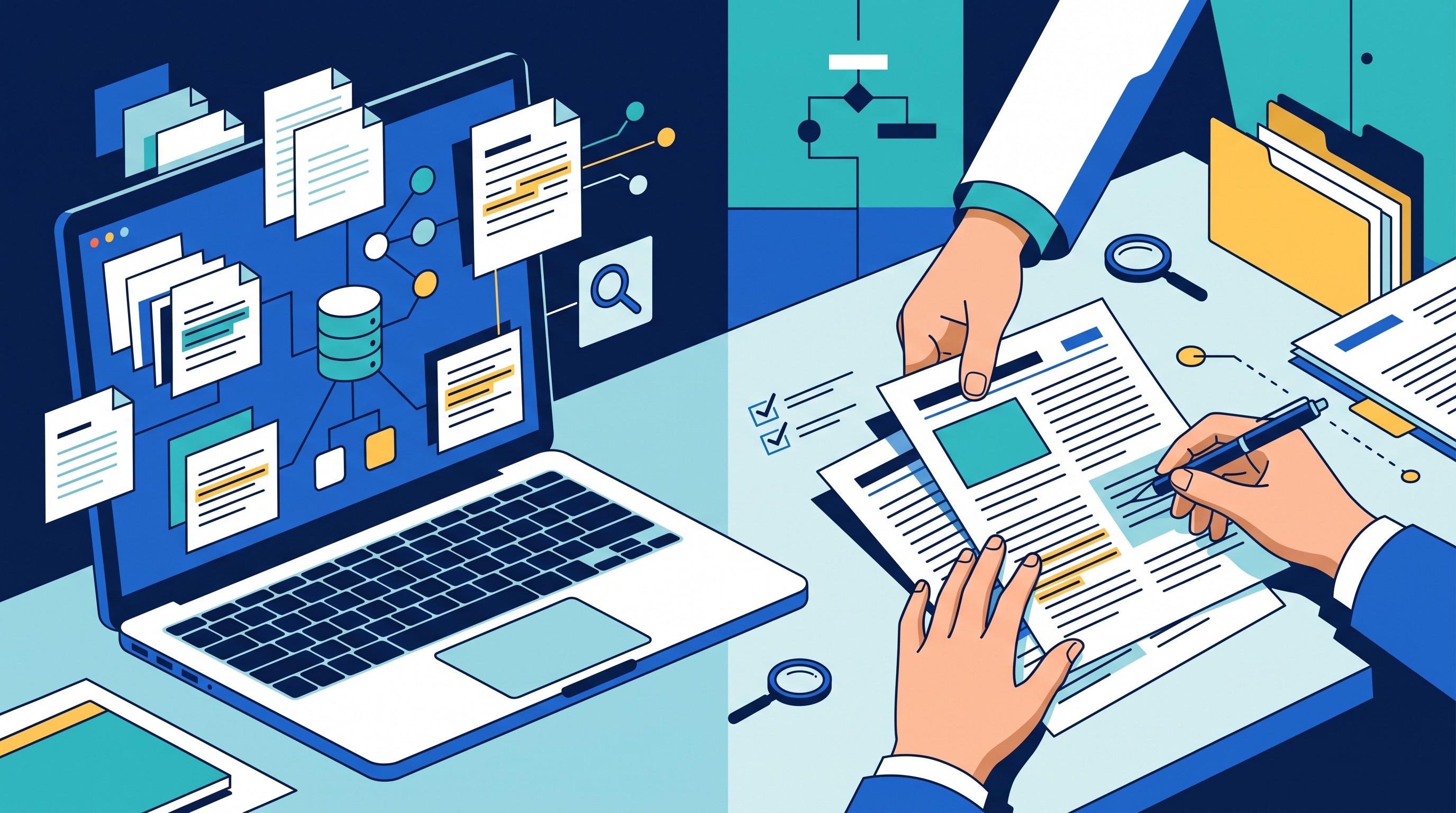 AI-assisted literature review tasks and human verification checks